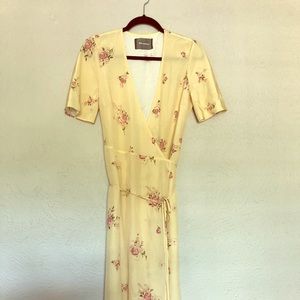 Reformation Midi Wrap Dress